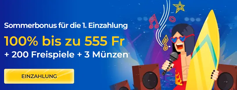 1. Einzahlungsbonus Rolling Slots