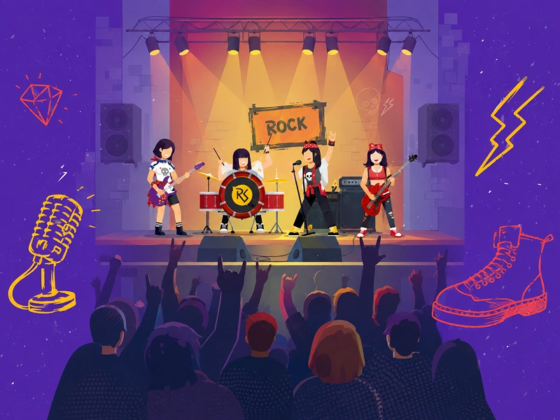 Erstes Konzert VIP Level