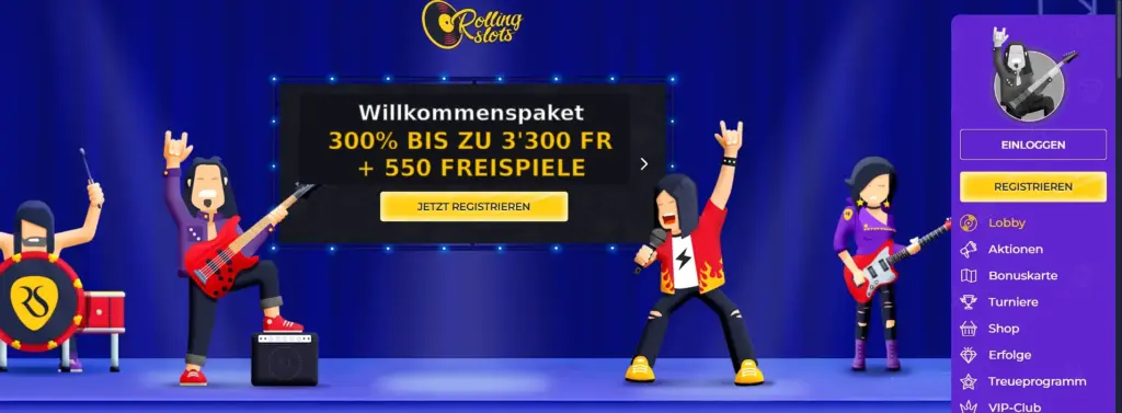 300% Bonus bis zu 3300 Fr